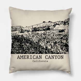 American Canyon - California Pillow