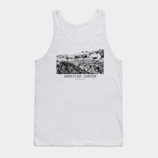 American Canyon - California Tank Top