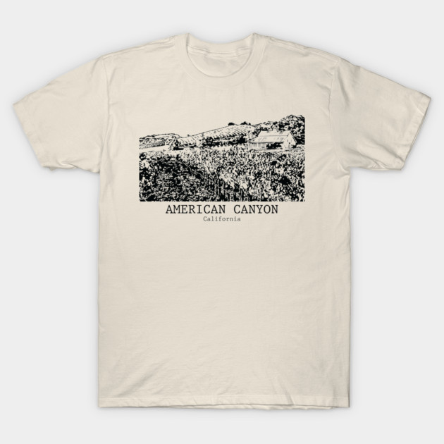 American Canyon - California T-Shirt by Lakeric