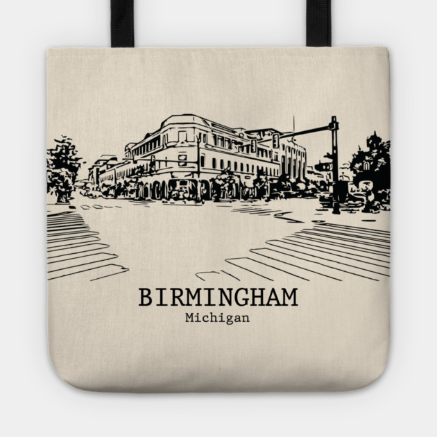 Birmingham - Michigan Tote by Lakeric