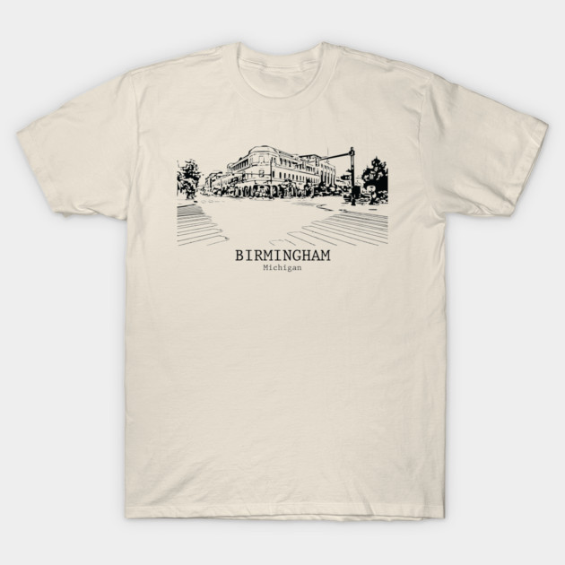 Birmingham - Michigan T-Shirt by Lakeric