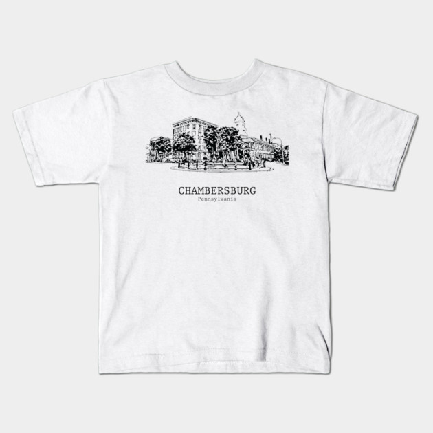 Chambersburg - Pennsylvania Kids T-Shirt by Lakeric