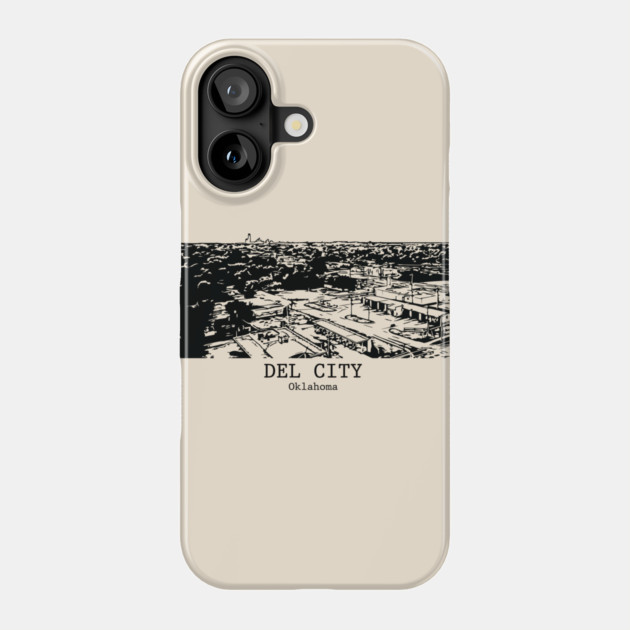 Del City - Oklahoma Phone Case by Lakeric