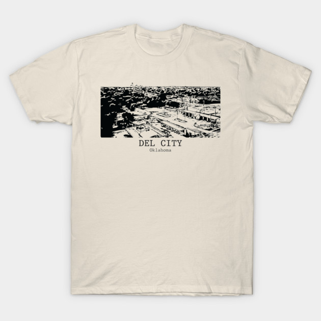 Del City - Oklahoma T-Shirt by Lakeric