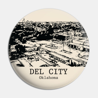 Del City - Oklahoma Pin