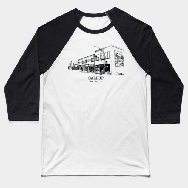 Gallup - New Mexico Baseball T-Shirt by Lakeric