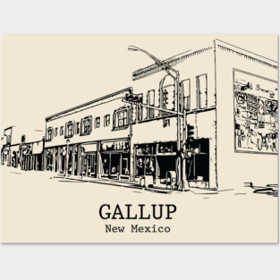 Gallup - New Mexico Posters and Art