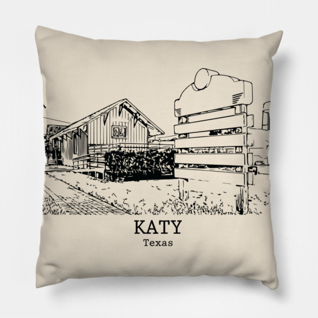 Katy - Texas Pillow by Lakeric