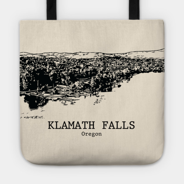 Klamath Falls - Oregon Tote by Lakeric