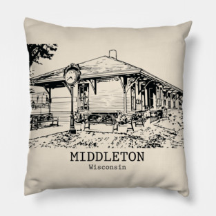 Middleton - Wisconsin Pillow