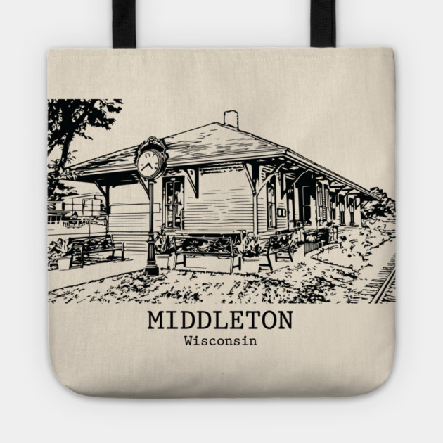 Middleton - Wisconsin Tote by Lakeric