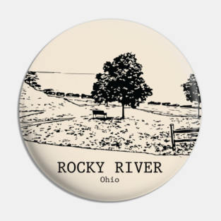 Rocky River - Ohio Pin