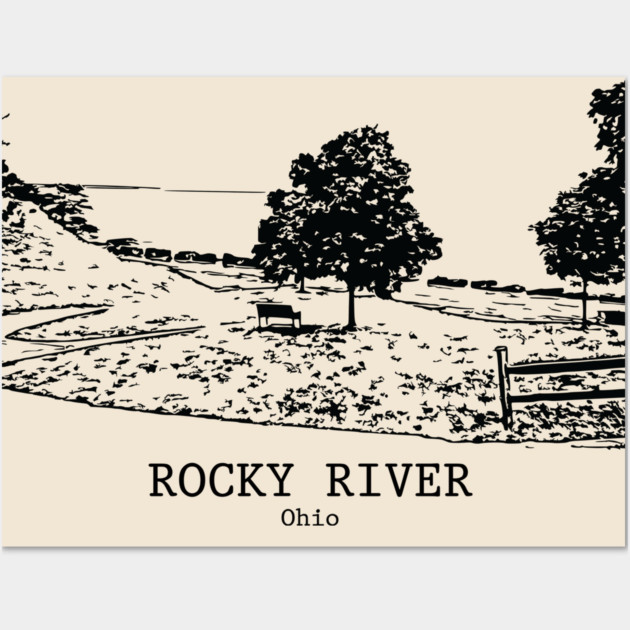 Rocky River - Ohio Wall Art by Lakeric