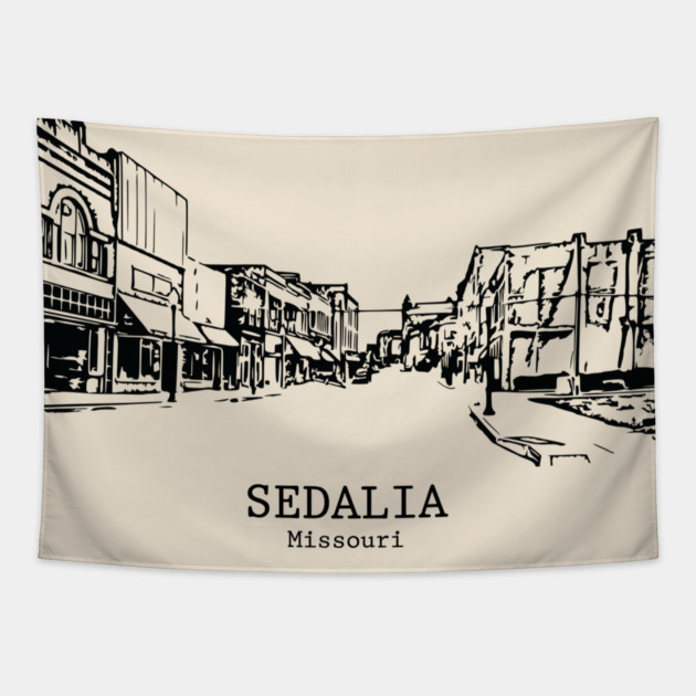 Sedalia - Missouri Tapestry by Lakeric