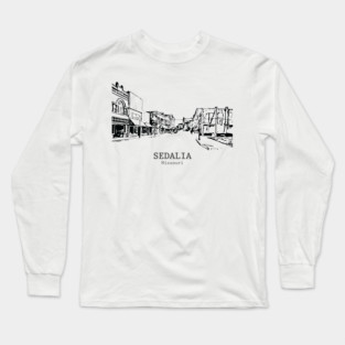 Sedalia - Missouri Long Sleeve T-Shirt