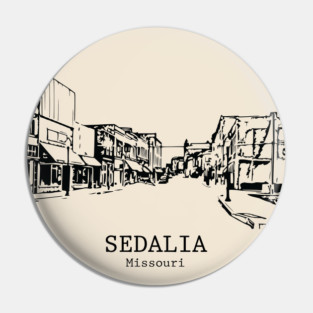 Sedalia - Missouri Pin