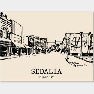 Sedalia - Missouri Posters and Art