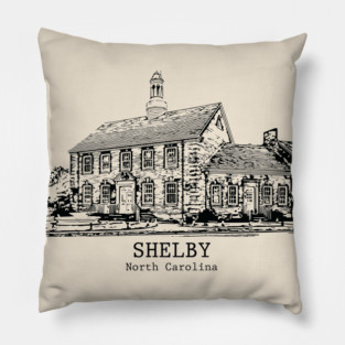 Shelby - North Carolina Pillow
