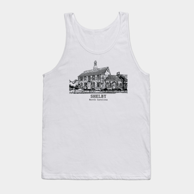 Shelby - North Carolina Tank Top by Lakeric
