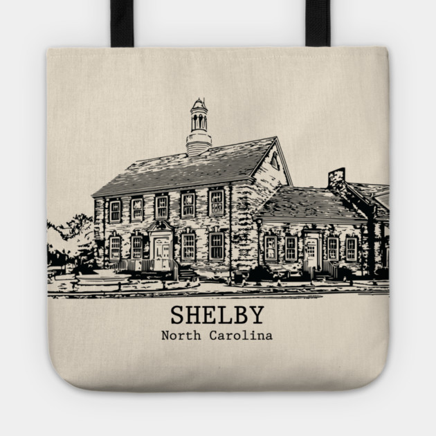 Shelby - North Carolina Tote by Lakeric