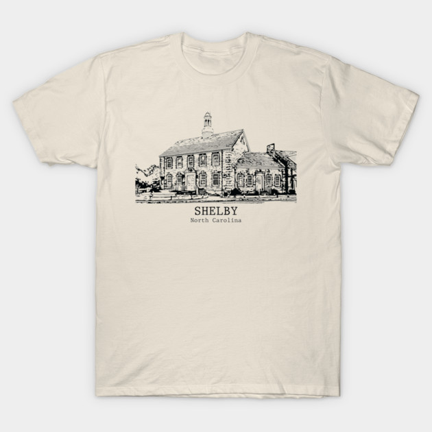 Shelby - North Carolina T-Shirt by Lakeric