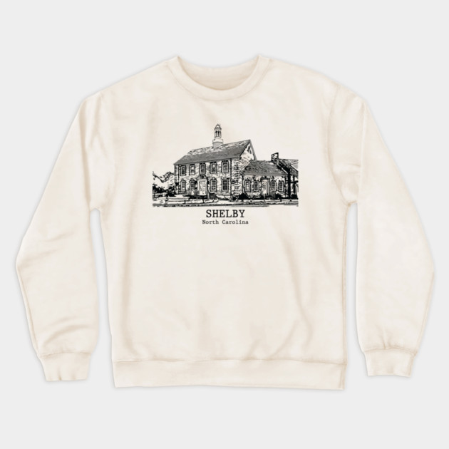 Shelby - North Carolina Crewneck Sweatshirt by Lakeric