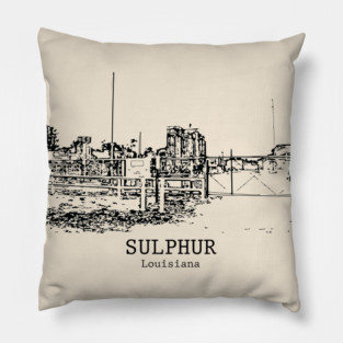 Sulphur - Louisiana Pillow