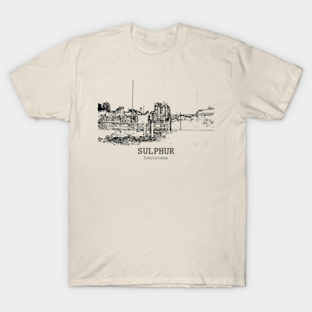 Sulphur - Louisiana T-Shirt by Lakeric
