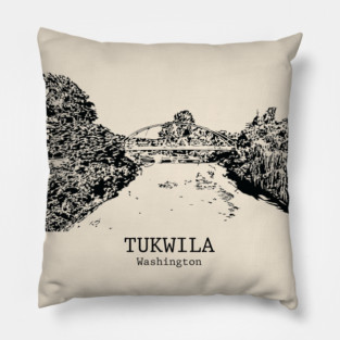 Tukwila - Washington Pillow