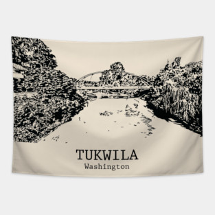 Tukwila - Washington Tapestry