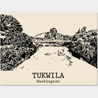 Tukwila - Washington Posters and Art
