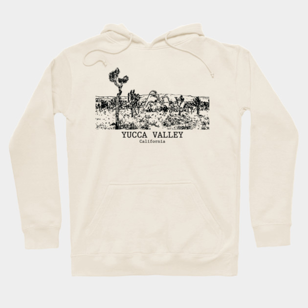 Yucca Valley - California Hoodie by Lakeric
