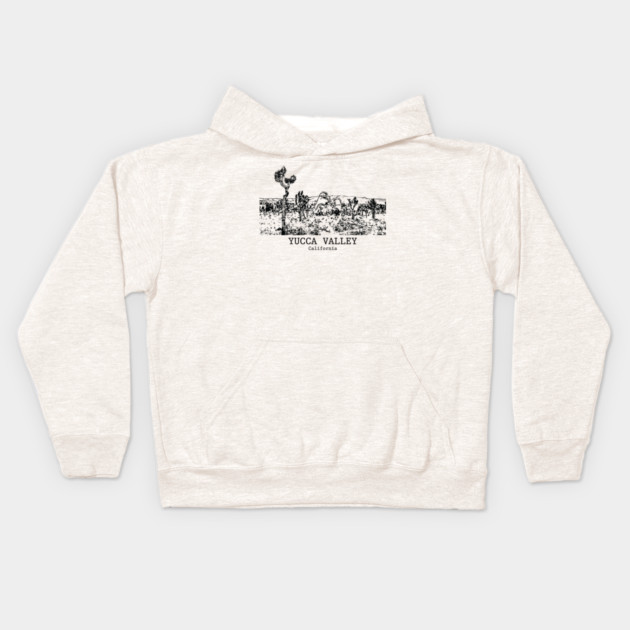 Yucca Valley - California Kids Hoodie by Lakeric
