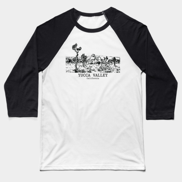 Yucca Valley - California Baseball T-Shirt by Lakeric