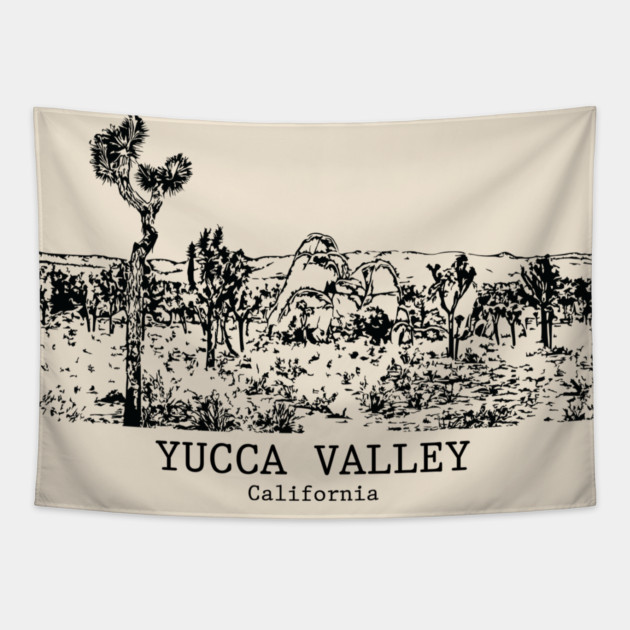 Yucca Valley - California Tapestry by Lakeric