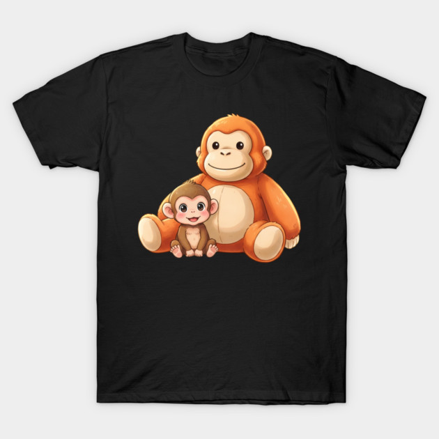 Punch Monkey T-Shirt T-Shirt by Valder’s Brothers