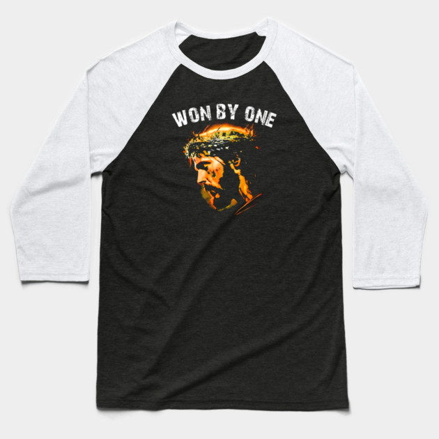 Won By One — Design By Member Request Baseball T-Shirt by Charles's Store 8