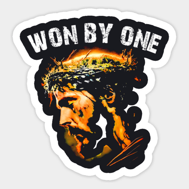 Won By One — Design By Member Request Sticker by Charles's Store 8
