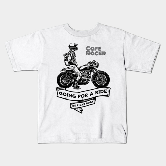 Cafe Racer Kids T-Shirt by monsalveautos
