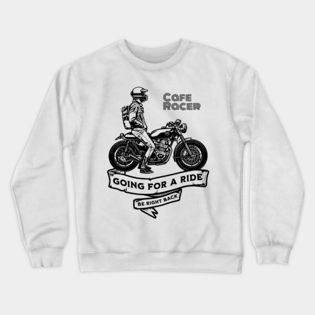 Cafe Racer Crewneck Sweatshirt by monsalveautos