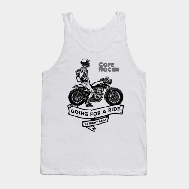 Cafe Racer Tank Top by monsalveautos
