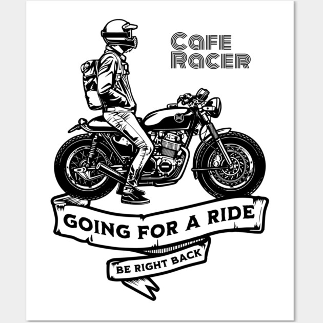 Cafe Racer Wall Art by monsalveautos