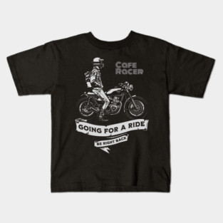 Biker Cafe Racer Kids T-Shirt