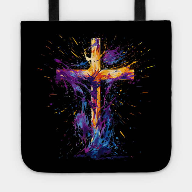 Holy Spirit Christian Jesus Christ Tote by yangho