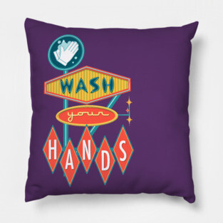 Wash Your Hands Pillow