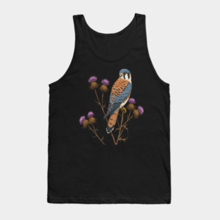 American Kestrel Wildlife Bird Tank Top