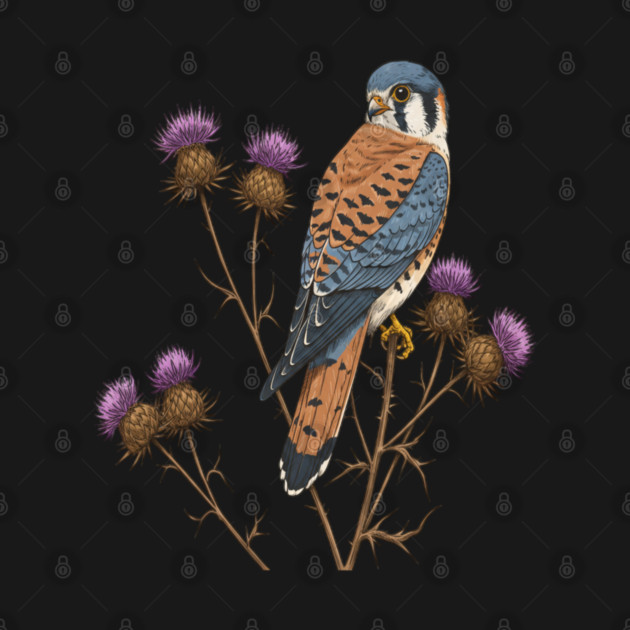 American Kestrel Wildlife Bird by BirdsnStuff