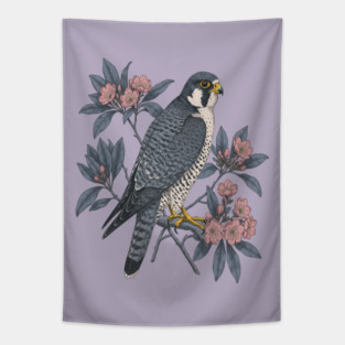 Peregrine Falcon Wildlife Bird Tapestry