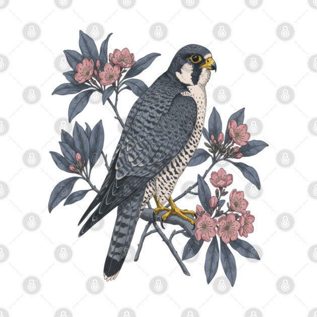 Peregrine Falcon Wildlife Bird by BirdsnStuff