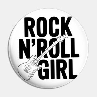 Rock N'Roll Girl Pin